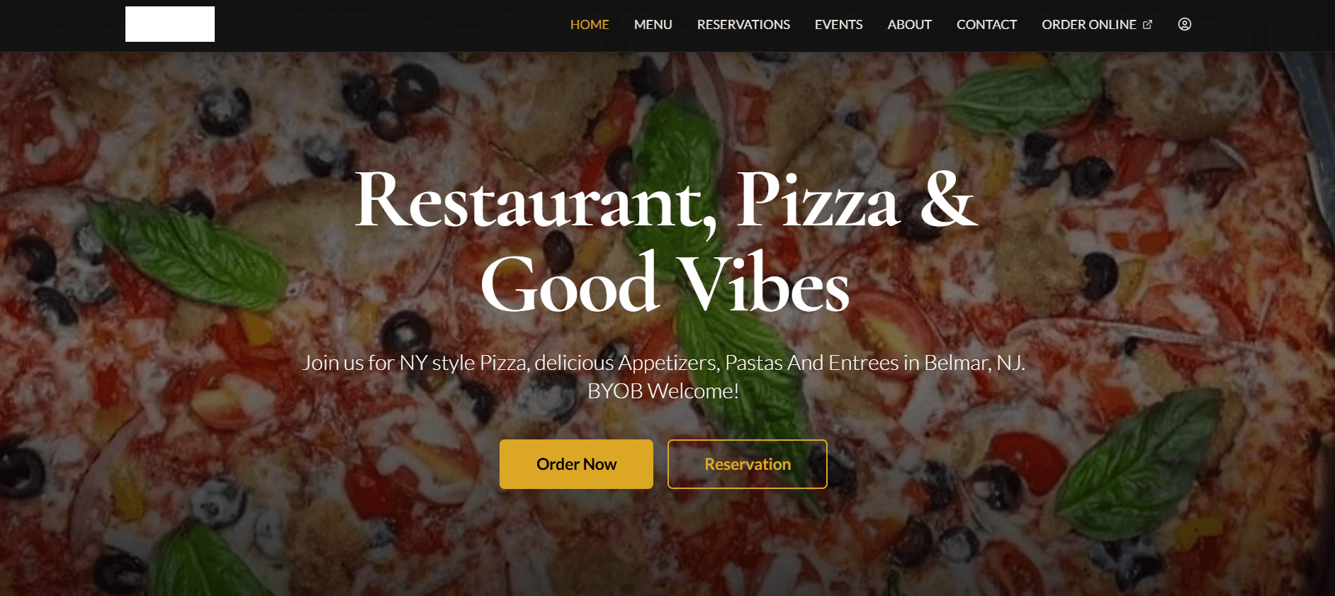 F Street Social Website Design screenshot 2